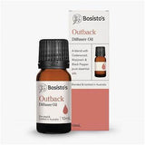 Darrahopens Appliances > Aroma Diffusers & Humidifiers > Aroma Diffusers 3x Bosistos Diffuser Oil Outback - Cederwood, Marjoram & Black Pepper 10mL