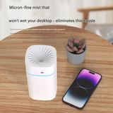 Darrahopens Appliances > Aroma Diffusers & Humidifiers > Aroma Diffusers Blue 2-in-1 Ultrasonic Air Humidifier & Essential Oil Diffuser with 7-Color LED Night Light - Quiet Desktop Mini Humidifier for Home, Office, Bedroom