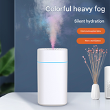 Darrahopens Appliances > Aroma Diffusers & Humidifiers > Aroma Diffusers Blue 2-in-1 Ultrasonic Air Humidifier & Essential Oil Diffuser with 7-Color LED Night Light - Quiet Desktop Mini Humidifier for Home, Office, Bedroom