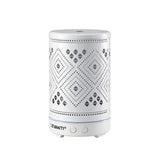 Darrahopens Appliances > Aroma Diffusers & Humidifiers > Aroma Diffusers Devanti Ultrasonic Aroma Diffuser Aromatherapy 100ml LED Lights Iron Humidifier Forest