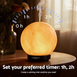 Darrahopens Appliances > Aroma Diffusers & Humidifiers > Aroma Diffusers Devanti Ultrasonic Aroma Diffuser Aromatherapy Moon Lamp 100ml