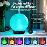 Darrahopens Appliances > Aroma Diffusers & Humidifiers > Aroma Diffusers Devanti Ultrasonic Aroma Diffuser Aromatherapy Moon Lamp 100ml