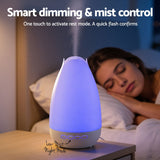 Darrahopens Appliances > Aroma Diffusers & Humidifiers > Aroma Diffusers Devanti Ultrasonic Essential Oil Aroma Diffuser Aromatherapy Cool Mist Humidifier w/ LED Light 300ml