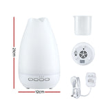 Darrahopens Appliances > Aroma Diffusers & Humidifiers > Aroma Diffusers Devanti Ultrasonic Essential Oil Aroma Diffuser Aromatherapy Cool Mist Humidifier w/ LED Light 300ml