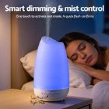 Darrahopens Appliances > Aroma Diffusers & Humidifiers > Aroma Diffusers Devanti Ultrasonic Essential Oil Aroma Diffuser Aromatherapy Cool Mist Humidifier w/ LED Light 300ml
