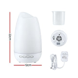 Darrahopens Appliances > Aroma Diffusers & Humidifiers > Aroma Diffusers Devanti Ultrasonic Essential Oil Aroma Diffuser Aromatherapy Cool Mist Humidifier w/ LED Light 300ml