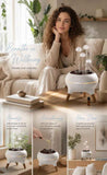 Darrahopens Appliances > Aroma Diffusers & Humidifiers > Aroma Diffusers Floating Jellyfish Essential Oil Humidifier, Voice Control Color Light, Cozy Bedroom Sleep Aid In Australia - Darrahopens