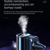 Darrahopens Appliances > Aroma Diffusers & Humidifiers > Aroma Diffusers Golden Car Vent Air Freshener Diffuser (Includes a 10ml empty essential oil bottle) 3-Speed Adjustable Aroma Atomiser – Compact Aluminum Alloy USB Essential Oil Car Fragrance Clip