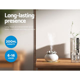 Darrahopens Appliances > Aroma Diffusers & Humidifiers > Aroma Diffusers Lotus Aroma Diffuser 200 ml, Ultrasonic Aromatherapy Humidifier