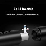 Silver Mini Car Air Vent Perfume Freshener with 6 Scent Refills Aluminum Alloy Aromatherapy