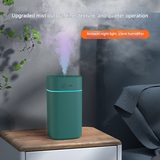 Darrahopens Appliances > Aroma Diffusers & Humidifiers > Aroma Diffusers White 2-in-1 Ultrasonic Air Humidifier & Essential Oil Diffuser with 7-Color LED Night Light - Quiet Desktop Mini Humidifier for Home, Office, Bedroom
