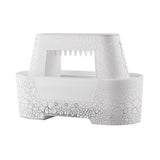 Darrahopens Appliances > Aroma Diffusers & Humidifiers > Aroma Diffusers White 300ml Ultrasonic Aroma Diffuser with Cracked Light Design - Cool Mist Humidifier for Home and Office