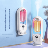 Darrahopens Appliances > Aroma Diffusers & Humidifiers > Aroma Diffusers White Smart Aromatherapy Diffuser - Ultrasonic Mist Air Freshener with LED Light and Wall Mount
