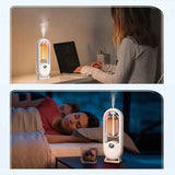 Darrahopens Appliances > Aroma Diffusers & Humidifiers > Aroma Diffusers White Smart Aromatherapy Diffuser - Ultrasonic Mist Air Freshener with LED Light and Wall Mount