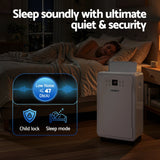 Darrahopens Appliances > Aroma Diffusers & Humidifiers > Dehumidifiers Devanti 50L/Day Dehumidifier Home Air Dryer Mould Moisture 8.5L Tank