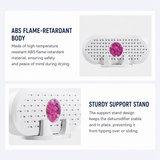 Darrahopens Appliances > Aroma Diffusers & Humidifiers > Dehumidifiers Mini Rechargeable Dehumidifier for Wardrobes, Closets and Shoe Cabinets, Reusable Moisture Absorber with Colour Indicator, Compact Anti-Mould Humidity Control Device