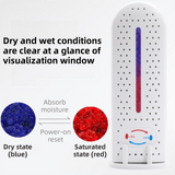 Darrahopens Appliances > Aroma Diffusers & Humidifiers > Dehumidifiers Mini Renewable Dehumidifier Device for Cupboard Drawer Basement – Wireless Rechargeable Silica Gel Wardrobe Moisture Absorber & Anti-Mould Dessicant Dryer Box
