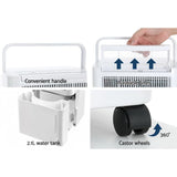 Darrahopens Appliances > Aroma Diffusers & Humidifiers Devanti 12L Portable Dehumidifier Air Dryer Purifier Home Moisture Absorber