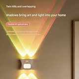Darrahopens Appliances > Aroma Diffusers & Humidifiers > Humidifiers 3PCS Smart Home Atmosphere Set – Pink USB Rechargeable Camera Humidifier & 2pcs Black RGB Motion Sensor Wall Light, Magnetic Wireless Night Lamp with Remote Control for Bedroom, Living Room & Office