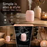Darrahopens Appliances > Aroma Diffusers & Humidifiers > Humidifiers 6 Pack Water Drop Humidifier Nordic Pink, Christmas Hamper Fillers In Australia - Darrahopens