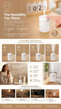 Darrahopens Appliances > Aroma Diffusers & Humidifiers > Humidifiers 8 Pack White & Pink USB Humidifier Mixed Bulk Set In Australia - Darrahopens