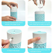 Darrahopens Appliances > Aroma Diffusers & Humidifiers > Humidifiers Baby Air Humidifier, 250Ml Mini Air Humidifier, Quiet Humidifier, Waterless Auto Shut-Off Function, Suitable For