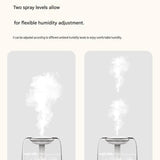 Darrahopens Appliances > Aroma Diffusers & Humidifiers > Humidifiers Black 650ML USB Mini Humidifier with Aromatherapy Function, Cool Mist Air Humidifier for Bedroom, Home Office, Quiet Large Mist Output Diffuser with Night Light