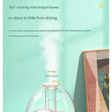 Darrahopens Appliances > Aroma Diffusers & Humidifiers > Humidifiers Blue 1.5L Ultrasonic Humidifier with 360° Rotating Mist Nozzle, Quiet Aroma Diffuser & 7-Color Night Light, ABS Desktop Air Moisturizer for Bedroom, Office & Home