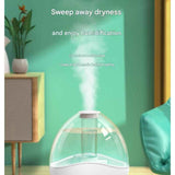 Darrahopens Appliances > Aroma Diffusers & Humidifiers > Humidifiers Blue 1.5L Ultrasonic Humidifier with 360° Rotating Mist Nozzle, Quiet Aroma Diffuser & 7-Color Night Light, ABS Desktop Air Moisturizer for Bedroom, Office & Home