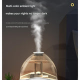 Darrahopens Appliances > Aroma Diffusers & Humidifiers > Humidifiers Blue 1.5L Ultrasonic Humidifier with 360° Rotating Mist Nozzle, Quiet Aroma Diffuser & 7-Color Night Light, ABS Desktop Air Moisturizer for Bedroom, Office & Home