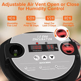 Darrahopens Appliances > Aroma Diffusers & Humidifiers > Humidifiers CARLA HOME 12 Egg Incubator with Automatic Turning, LED Display, Humidity & Temperature Control, Auto Water System & Built-in Egg Candler for Chicken, Duck, Quail, Goose