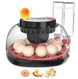 Darrahopens Appliances > Aroma Diffusers & Humidifiers > Humidifiers CARLA HOME 12 Egg Incubator with Automatic Turning, LED Display, Humidity & Temperature Control, Auto Water System & Built-in Egg Candler for Chicken, Duck, Quail, Goose