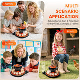 Darrahopens Appliances > Aroma Diffusers & Humidifiers > Humidifiers CARLA HOME 12 Egg Incubator with Automatic Turning, LED Display, Humidity & Temperature Control, Auto Water System & Built-in Egg Candler for Chicken, Duck, Quail, Goose