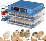 Darrahopens Appliances > Aroma Diffusers & Humidifiers > Humidifiers CARLA HOME 128 Egg Incubator with Automatic Turning, LED Display, Humidity & Temperature Control, Auto Water System & Built-in Egg Candler for Chicken, Duck, Quail, Goose