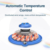 Darrahopens Appliances > Aroma Diffusers & Humidifiers > Humidifiers CARLA HOME 52 Egg Incubator with Automatic Turning, LED Display, Humidity & Temperature Control, Auto Water System & Built-in Egg Candler for Chicken, Duck, Quail, Goose