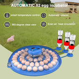 Darrahopens Appliances > Aroma Diffusers & Humidifiers > Humidifiers CARLA HOME 52 Egg Incubator with Automatic Turning, LED Display, Humidity & Temperature Control, Auto Water System & Built-in Egg Candler for Chicken, Duck, Quail, Goose