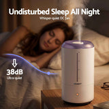 Darrahopens Appliances > Aroma Diffusers & Humidifiers > Humidifiers Devanti Ultrasonic Humidifier Aroma Diffuser Top Fill Quiet Bedroom 4L White