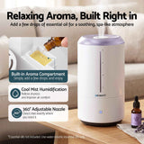 Darrahopens Appliances > Aroma Diffusers & Humidifiers > Humidifiers Devanti Ultrasonic Humidifier Aroma Diffuser Top Fill Quiet Bedroom 4L White