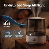 Darrahopens Appliances > Aroma Diffusers & Humidifiers > Humidifiers Devanti Ultrasonic Humidifier Aroma Diffuser Top Fill Quiet Bedroom 6L