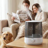 Darrahopens Appliances > Aroma Diffusers & Humidifiers > Humidifiers Devanti Ultrasonic Humidifier Aroma Diffuser Top Fill Quiet Bedroom 6L