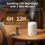 Darrahopens Appliances > Aroma Diffusers & Humidifiers > Humidifiers Living Today Mini LED Ultrasonic Humidifier 300ml