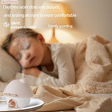 Darrahopens Appliances > Aroma Diffusers & Humidifiers > Humidifiers Portable Mushroom Humidifier with 7 Color Sunset Light, USB Rechargeable Mini Air Moisturizer for Desk, Bedroom, Travel, Baby Room – Silent & Cute Design Use(Pink)