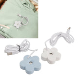 Darrahopens Appliances > Aroma Diffusers & Humidifiers > Humidifiers Small Flower USB Humidifier Creative Cute Atomization Mist Maker Portable Waterproof Air Humidifier White Blue In Australia - Darrahopens