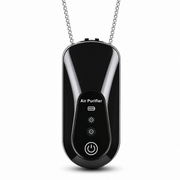 Darrahopens Appliances > Aroma Diffusers & Humidifiers > Purifiers 2PCS Black Wearable Air Purifier Necklace with 2 Adjustable Modes - Portable Mini Negative Ion Purifier, Filterless Zero Consumables, Type C Charging and Long Battery Life In Australia - Darrahopens