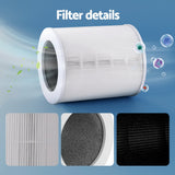 Darrahopens Appliances > Aroma Diffusers & Humidifiers > Purifiers Devanti Air Purifier 4 Layers HEPA Replacement Filter