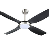 Darrahopens Appliances > Fans > Ceiling Fans Devanti 52'' Ceiling Fan DC Motor w/Light w/Remote Black