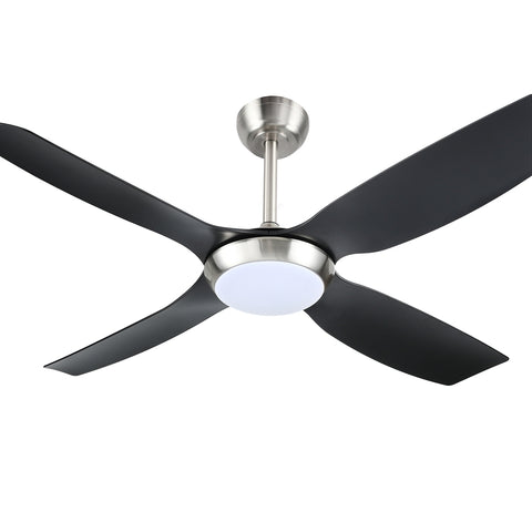 Darrahopens Appliances > Fans > Ceiling Fans Devanti 52'' Ceiling Fan DC Motor w/Light w/Remote Black