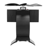 Darrahopens Appliances > Fans > Ceiling Fans Wood Stove Fan Pipe Fireplace Fan 7 Blades Stove Fan On Chimney Silent Motors Heat Powered Wood Stove Fan Magnetic Wall Mount Black In Australia - Darrahopens