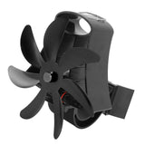 Darrahopens Appliances > Fans > Ceiling Fans Wood Stove Fan Pipe Fireplace Fan 7 Blades Stove Fan On Chimney Silent Motors Heat Powered Wood Stove Fan Magnetic Wall Mount Black In Australia - Darrahopens