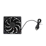 Darrahopens Appliances > Fans > Exhaust Fans Solar Panel Fan Kit – 16W Monocrystalline Solar Powered Ventilation System with Dual Fans